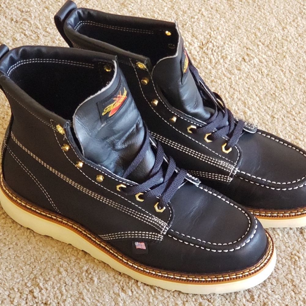 Thorogood 6" American Heritage Moc Toe Wedge Sole